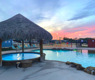Pool Sunset Image 1 - 1