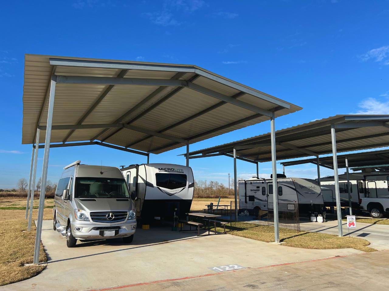 Summer Breeze Covered RV Site